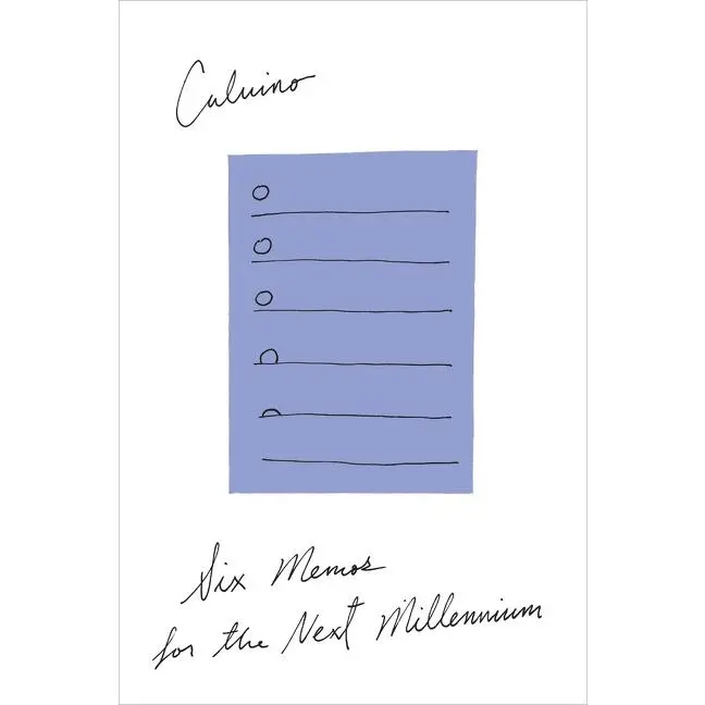Six Memos For The Next Millennium by Italo Calvino [Paperback Book]