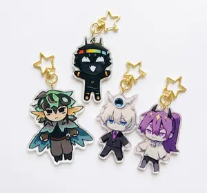 Unstable Four Universes Minecraft Acrylic Keychains, Durable, Perfect For Bags, Keys, Or Gifts.