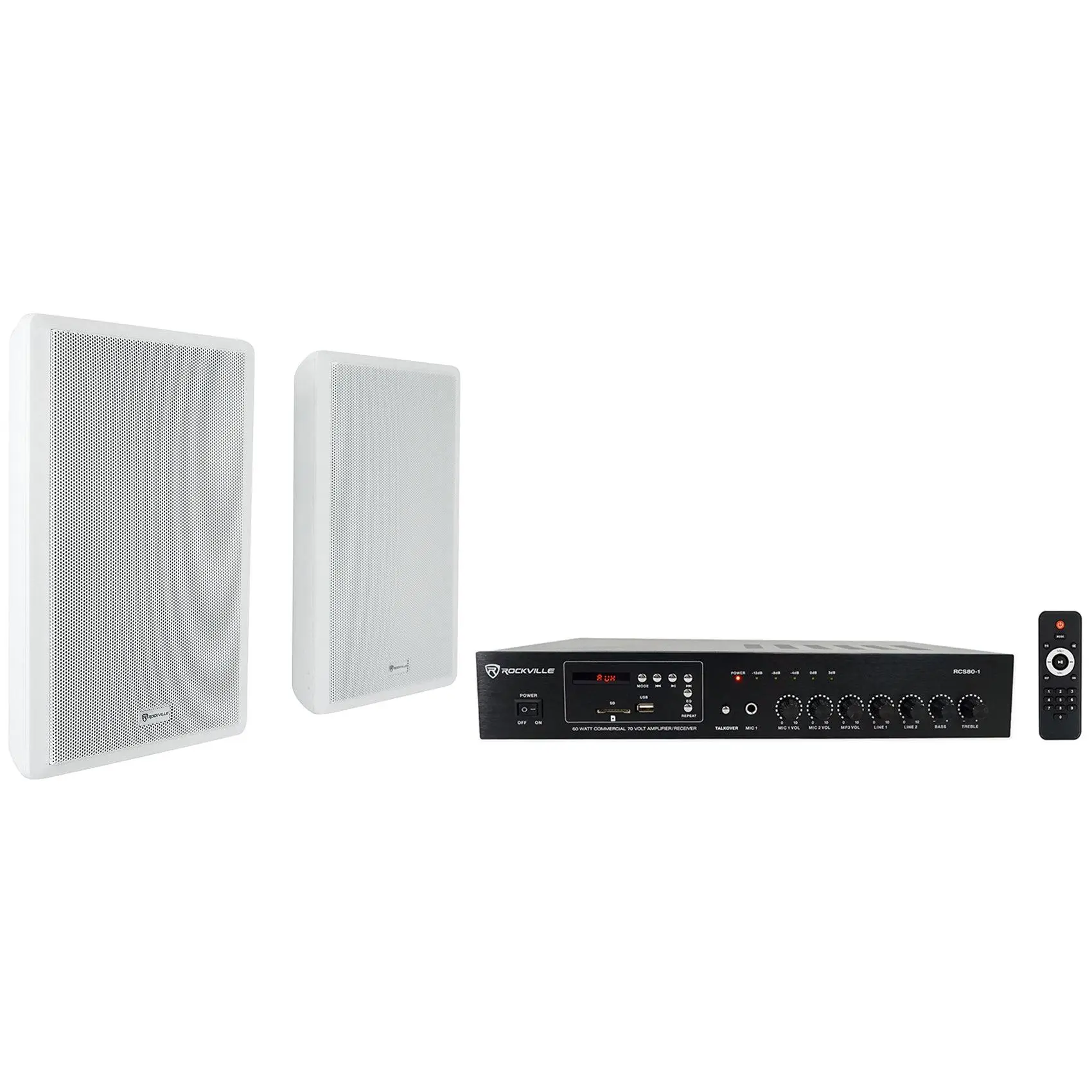 RCS80-1 + Pair Rock Slim 70W