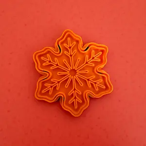 Snowflake Cookie Cutter + Stamp