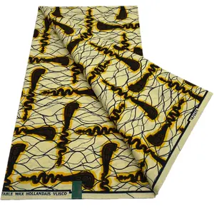 Authentic African Print 100% Cotton 6yards