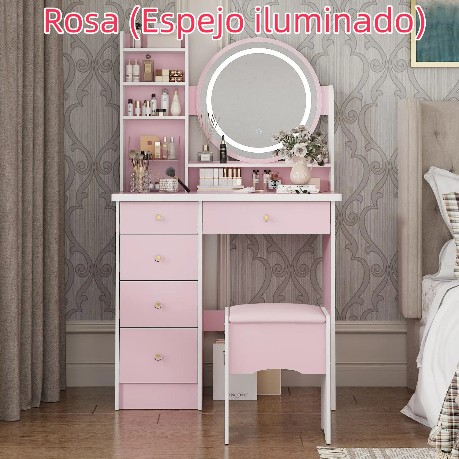 Pink(Lighted Mirror)