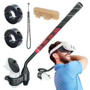 DriVR Ace VR Golf Club Handle Accessory for Wearables - Compatible with Meta's Latest Quest Series Models