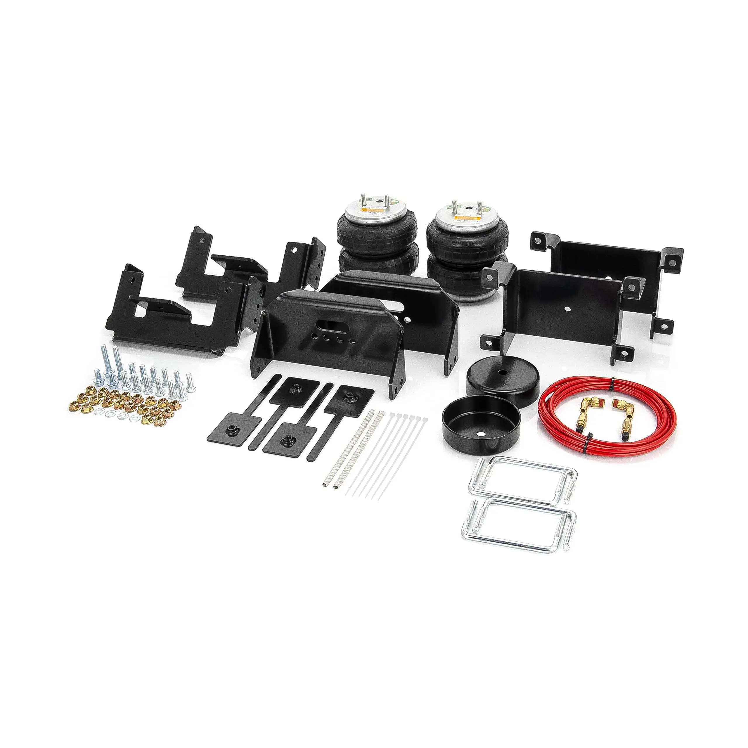 TORQUE Heavy-Duty Airbag Suspension Kit (TR31506) for 2006-2022 Mercedes Benz Sprinter, Rear Helper Bag Spring, 5000 lbs Towing Capacity, Stability-Enhancing Leveling Aid, 1 Kit with Tubing, Elbow Fittings, Bolts & Nuts, Durable Design, Durability