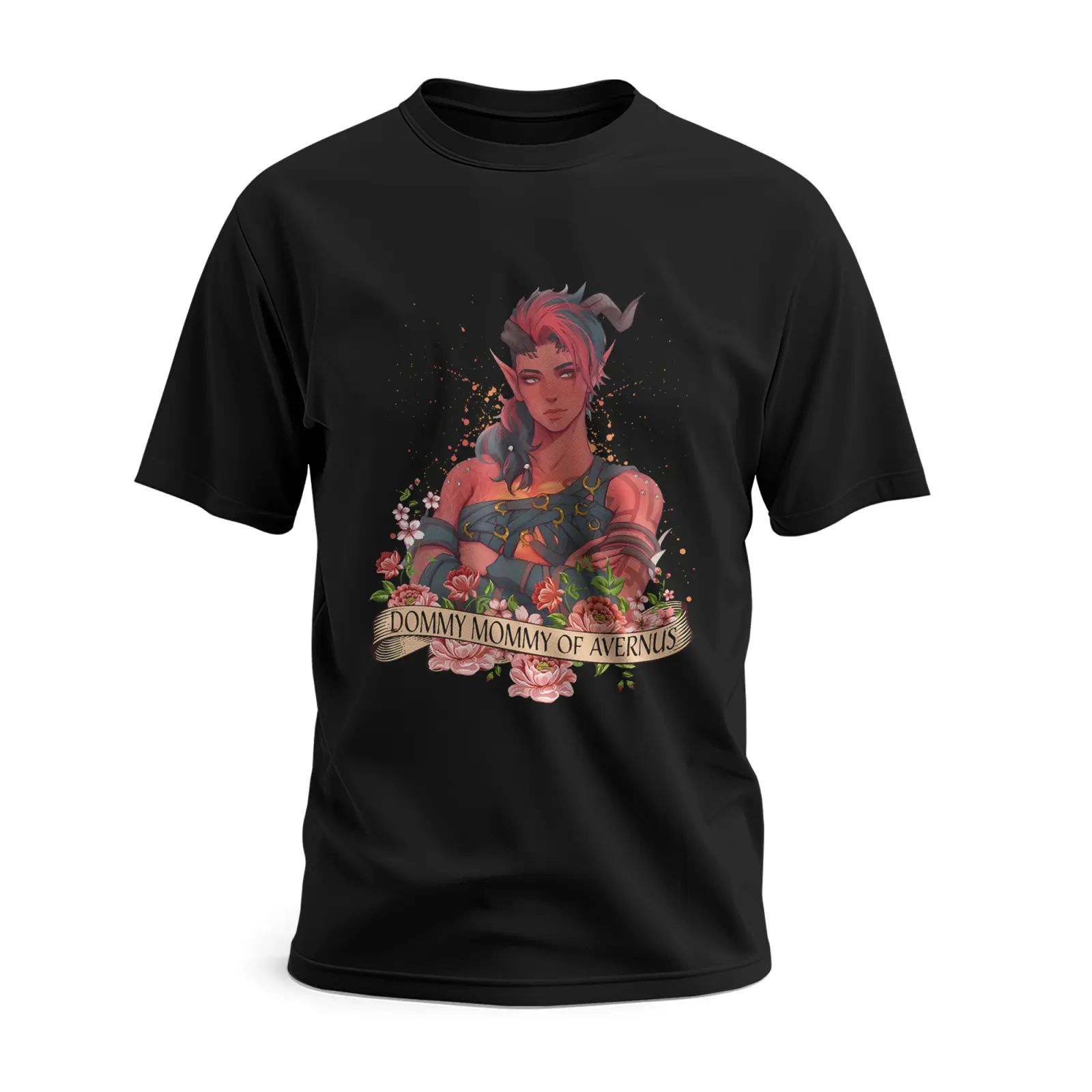 T-Shirt Karlach Big Unisex Girl Dommy Shirts Novelty Friend Mommy Sleeve Of Shirt Avernus Boy Gift for Men Women Short Family Event Tee