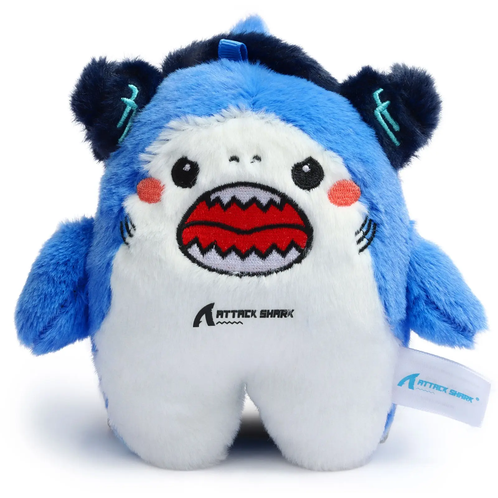 Official Attack Shark Mascot Doll, Collectible Character Toy, Perfect Gift for Fans, High-Quality Design, Ideal for Display or Collection