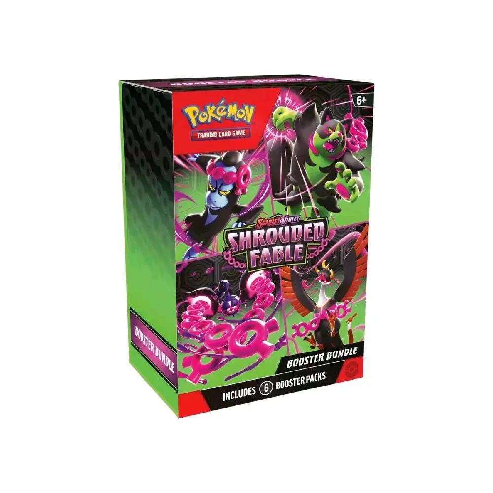 Pokémon Shrouded Fable Booster Bundle - Includes 6 Booster Packs for Trading Card Game