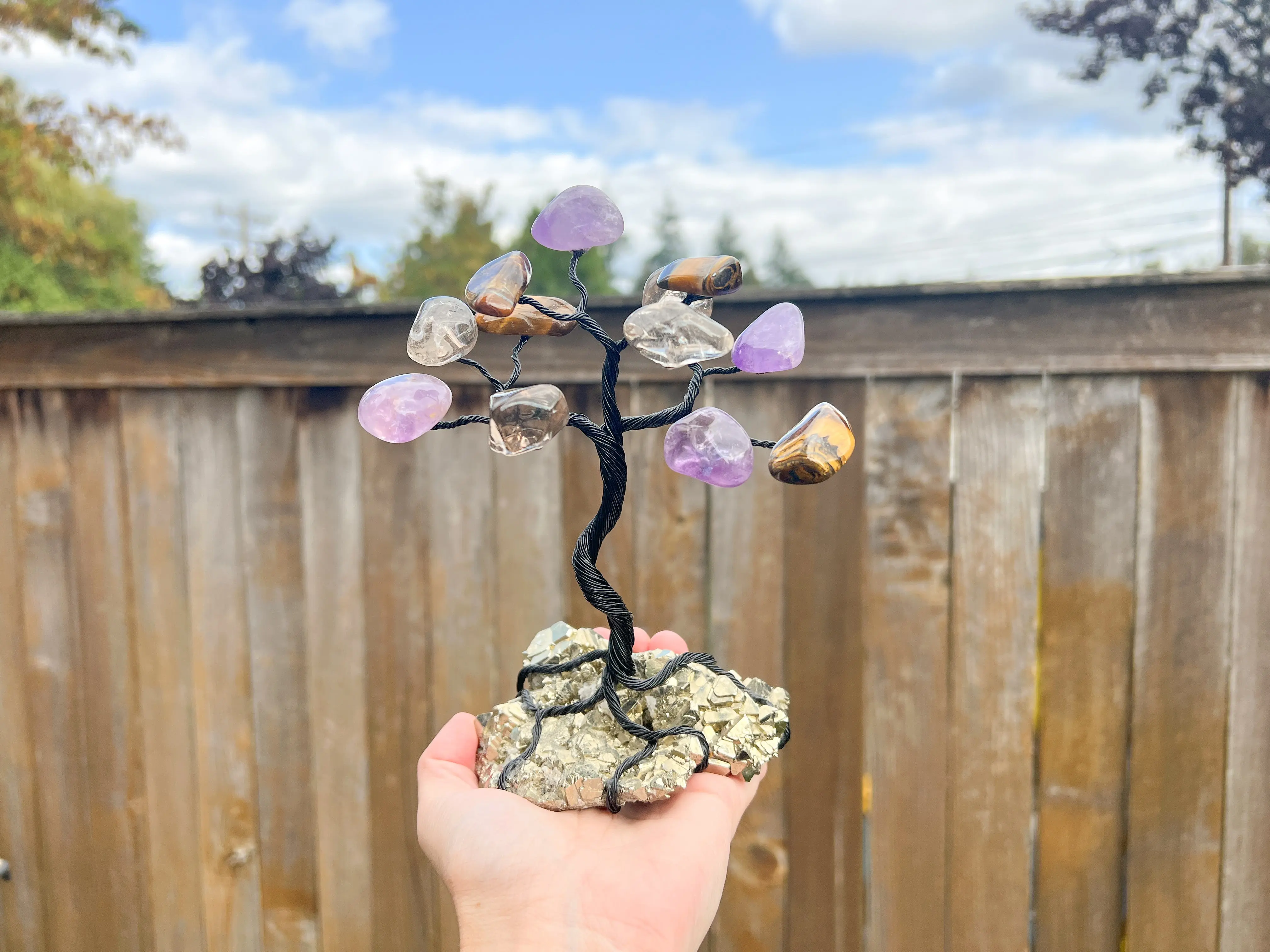 Leo Crystal Tree