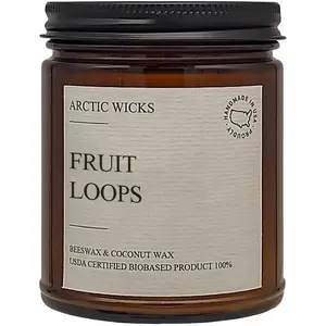 Fruit Loops - 9oz Coconut & Beeswax Non-Toxic Candles