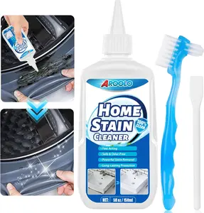 Mold Remover Gel 5 Fl Oz Powerful Stain Removal Cleaner for Grout Tiles Kitchen Sinks Showers Washing Machines Refrigerators Bathtubs Walls Safe Gentle Formula