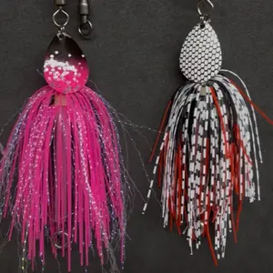 Flashy ladies with skirts and treble hooks. Will make requested color.