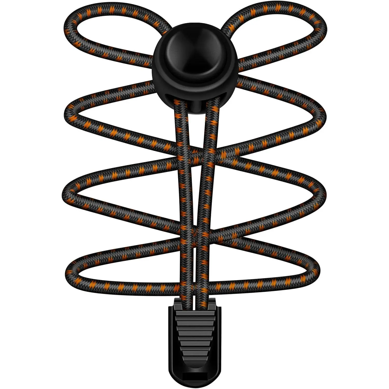 Striped Orange Black