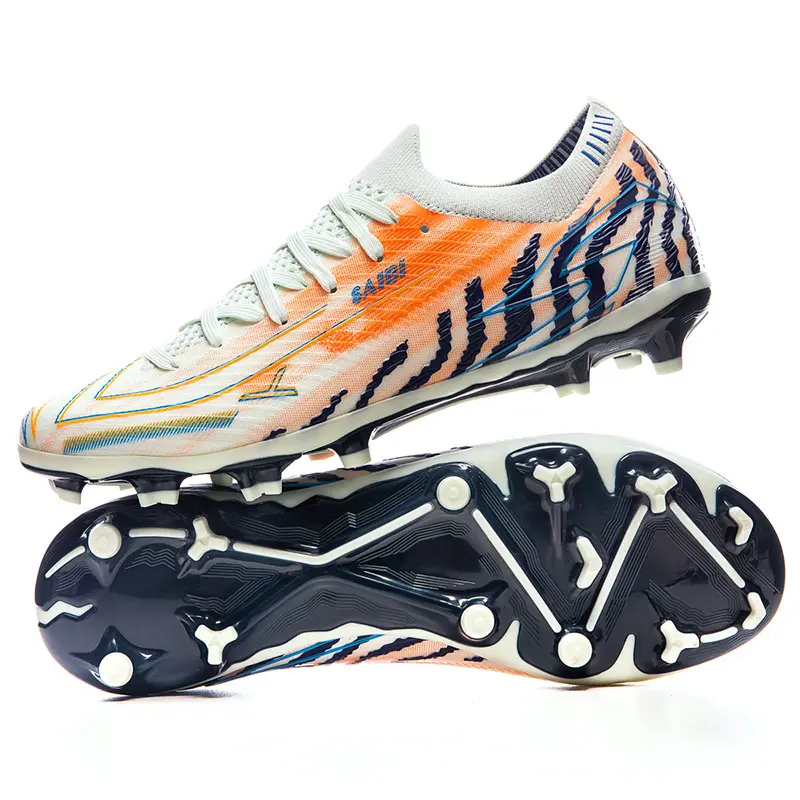 Moon Orchid Orange Long Nails