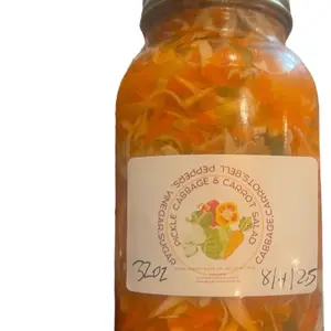 Jamaica Pickled cabbage & Haitian Pikliz