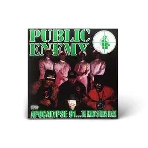 Public Enemy - 'Apocalypse 91: The Enemy Strikes Black' LP on Limited Edition Translucent Green Vinyl