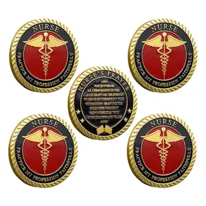 Set of 5 Guardian Angel Commemorative Coins, Featuring Double-Sided Embossing, Perfect for Religious And Cultural Gifts, Novelty Items, Challenge Coins, And Available in Bulk