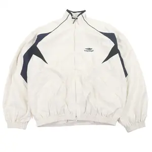 Pre-owned Balenciaga Nylon Small Leather Goods 3B SPORTS ICON Track Jacket Jacket