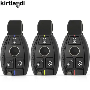For Mercedes Benz Silicone Keychain Car Remote Key Case full protection key caps Cover W204 W205 W212 W213 W176 W177 W219 A B C E S Class GLC CLA AMG