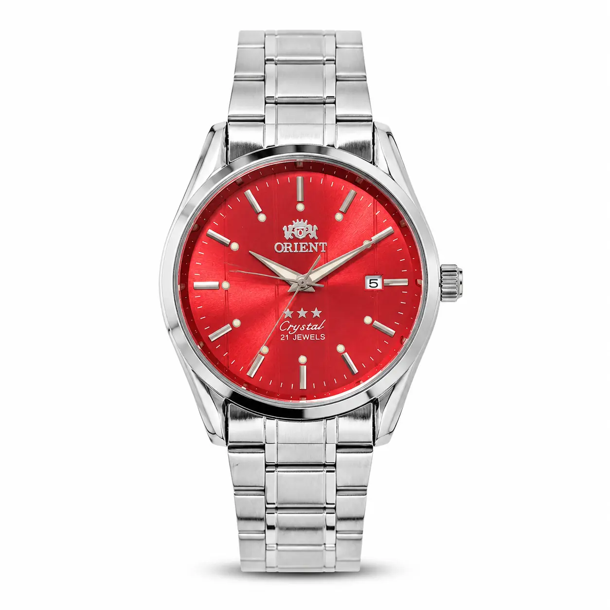 LumiLife Store AAA Grade Men's Classic Automatic Mechanical Watch, Luminous Index Markers, Date Display, Solid Stainless Steel Bracelet, Business Dress Wristwatch, Multiple Dial Colors Reloj Mecánico de Negocios para Hombre