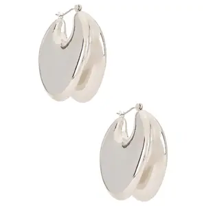 8 Other Reasons Halo Hoop Earrings in Silver