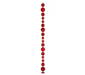 60" Ball Ornament Garland by Valerie 60" Ball Ornament Garland by Valerie