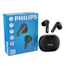 PHILIPS TAT1320 Wireless In-Ear Earbuds, Bluetooth 6.0, AI Mic for Crystal-Clear Calls, Ergonomic Design, 28 Hours Long Battery Life & Fast Charging.IPX6 Waterproof Rating, Suitable for Gaming, Computer Work, Office Use, Sports, Study and Daily Calls