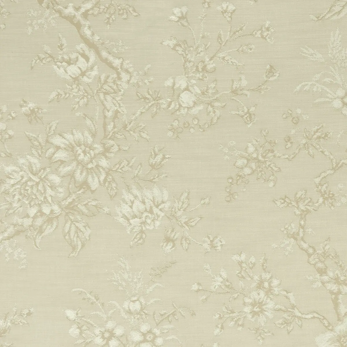 Simone - Natural  By Clarke And Clarke | Clarke & Clarke Castle Garden |  Multipurpose Weave