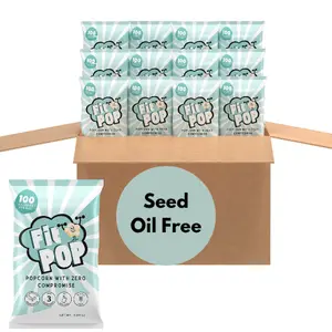 FitPop Popcorn Coconut Oil & Himalyan Pink Salt