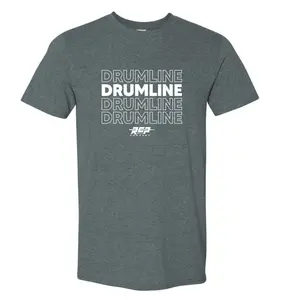 Drumline T-Shirt RCP Drum Company Short Sleeve T-Shirt (Dark Heather)