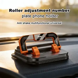 Universal Car Phone Holder Dashboard Windshield Air Vent Mount with Automatic Clamping Anti Vibration Stable Phone Cradle for Driving