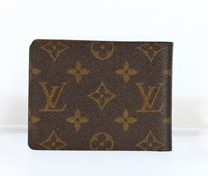 Pre-owned Louis Vuitton Canvas Small Leather Goods #23 Monogram Portefeuille Multiple Wallet