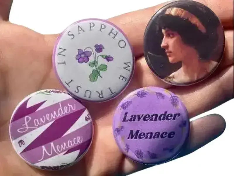 Lesbian Metal Pins