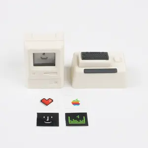 Artisan Apple Macintosh Retro Keycap Set For Cherry MX Switches Keyboards For Him Gift from Wife