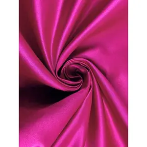 Fuchsia Duchesse Satin