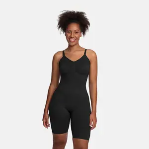 Cfab Sculpting Mid-Thigh Shapewear Bodysuit