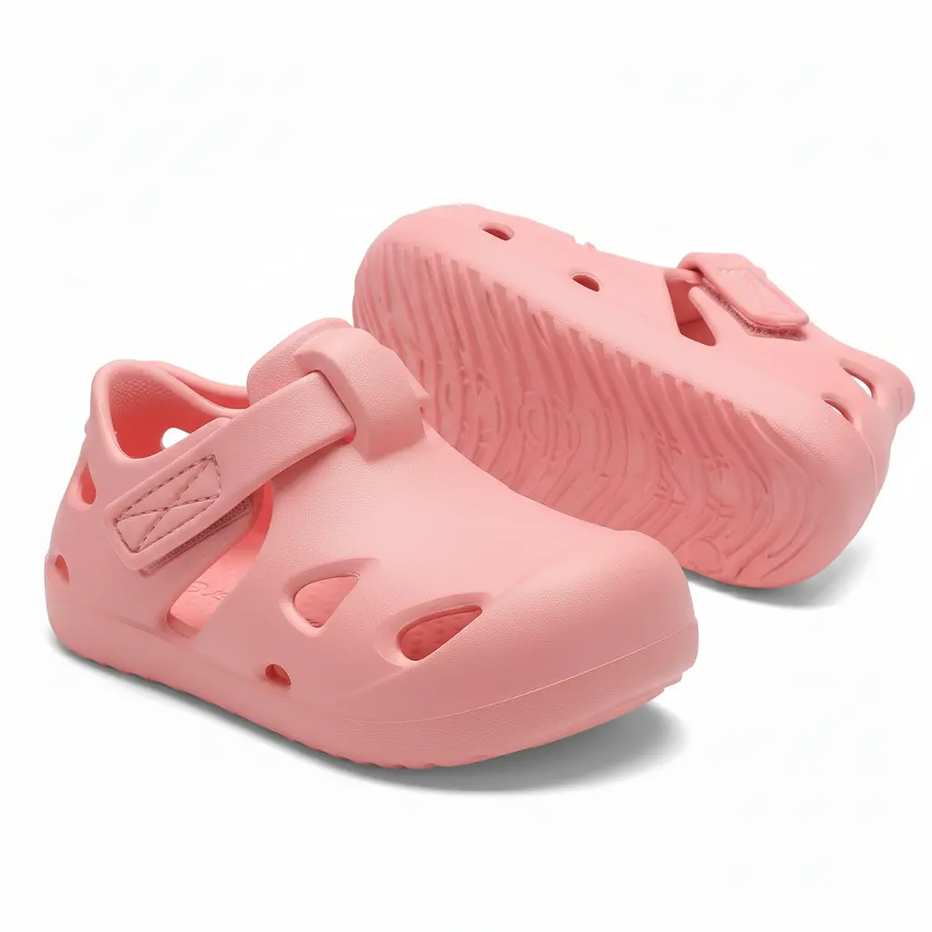 Baby Toddler Girls Clogs Lightweight Non Slip Slip On Sandals for Indoor Outdoor Play Kid Shoes Cute Slides