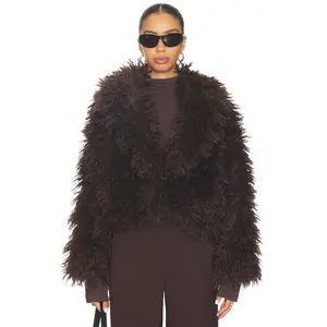 Steve Madden Inaya Coat in Dark Espresso