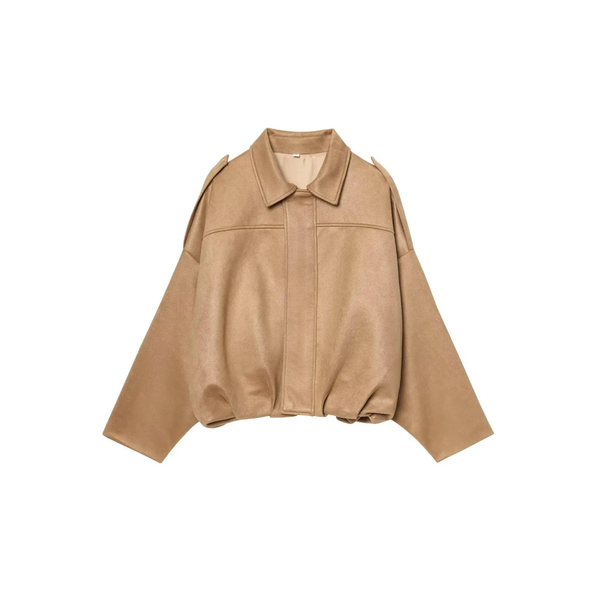 Khaki color (without pockets)