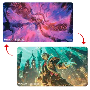 Magic: The Gathering®—FINAL FANTASY™ Emet-Selch, Unsundered / Hades, Sorcerer of Eld Double-Sided Playmat