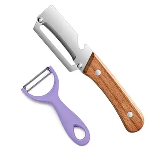 Stainless Steel Multi-Function Peeler | Vegetable and Fruit Peeler, Easy to Use, Made of 420 Stainless Steel