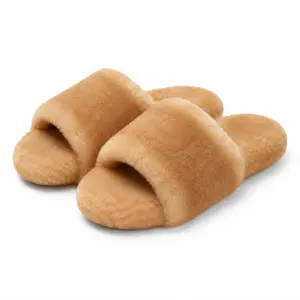 Homebody by Uchis | Pure Wool Slipper | Footwear | Unisex Slippers | Natural Shearling | True To Size