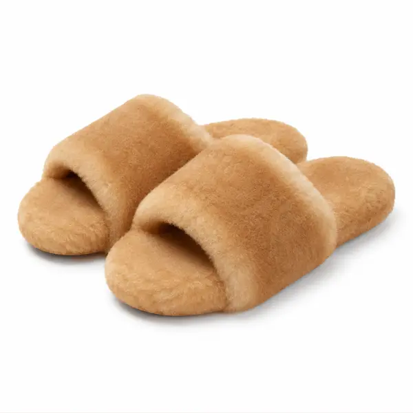 Homebody by Uchis | Pure Wool Slipper | Footwear | Unisex Slippers | Natural Shearling | True To Size