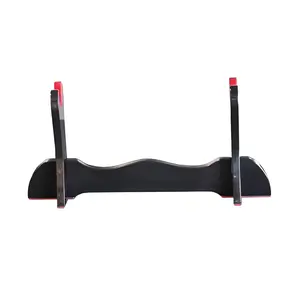 1-Tier Sword Display Stand | Black Piano Lacquer | tabletop