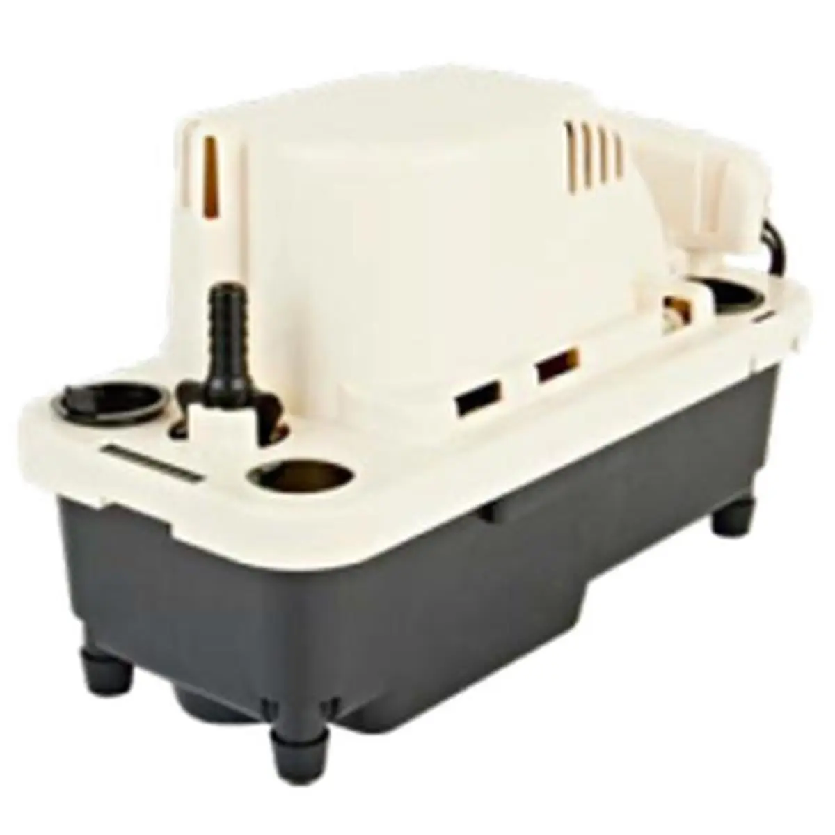 212 MAIN Little Giant VCMA-20ULS-Pro Condensate Pump - 115V Power, Stainless Steel Construction, Automatic Drainage, Overflow-Safe Switch, External Lever, Locking Adapter, Quick Mount, Gravity Drainage Not Possible, Galvanized Steel, Quick Mount Kit