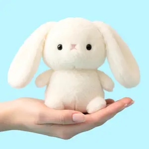 Cute Kawaii Bunny Plush Rabbit Fluffy Plush Buddy Stuffed Animal Gift Super Soft Plushie Baby Bunny Rabbit Insanely Soft & Portable Comfort Companion