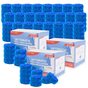 96 Automatic Toilet Bowl Cleaners Tablets ｜home essentials｜96 Count Low Odor Fresh for RV & Home Hygiene Powerful Stain Remover Long Lasting Deodorant