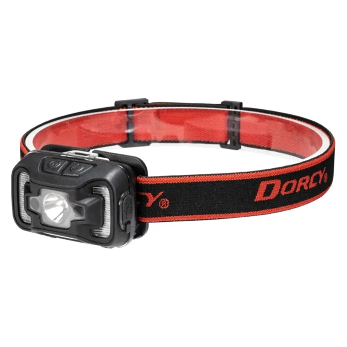 212 MAIN Compact Motion-Sensor Headlamp - 330 lm LED Rechargeable Flashlights, USB Rechargeable, Adjustable Band, Pivoting Head, Cob, Outdoor Sports & Running Equipment, Portable Spotlight, Headband, Running Gear, Sensor Lights, Washable Strap, Waterproof