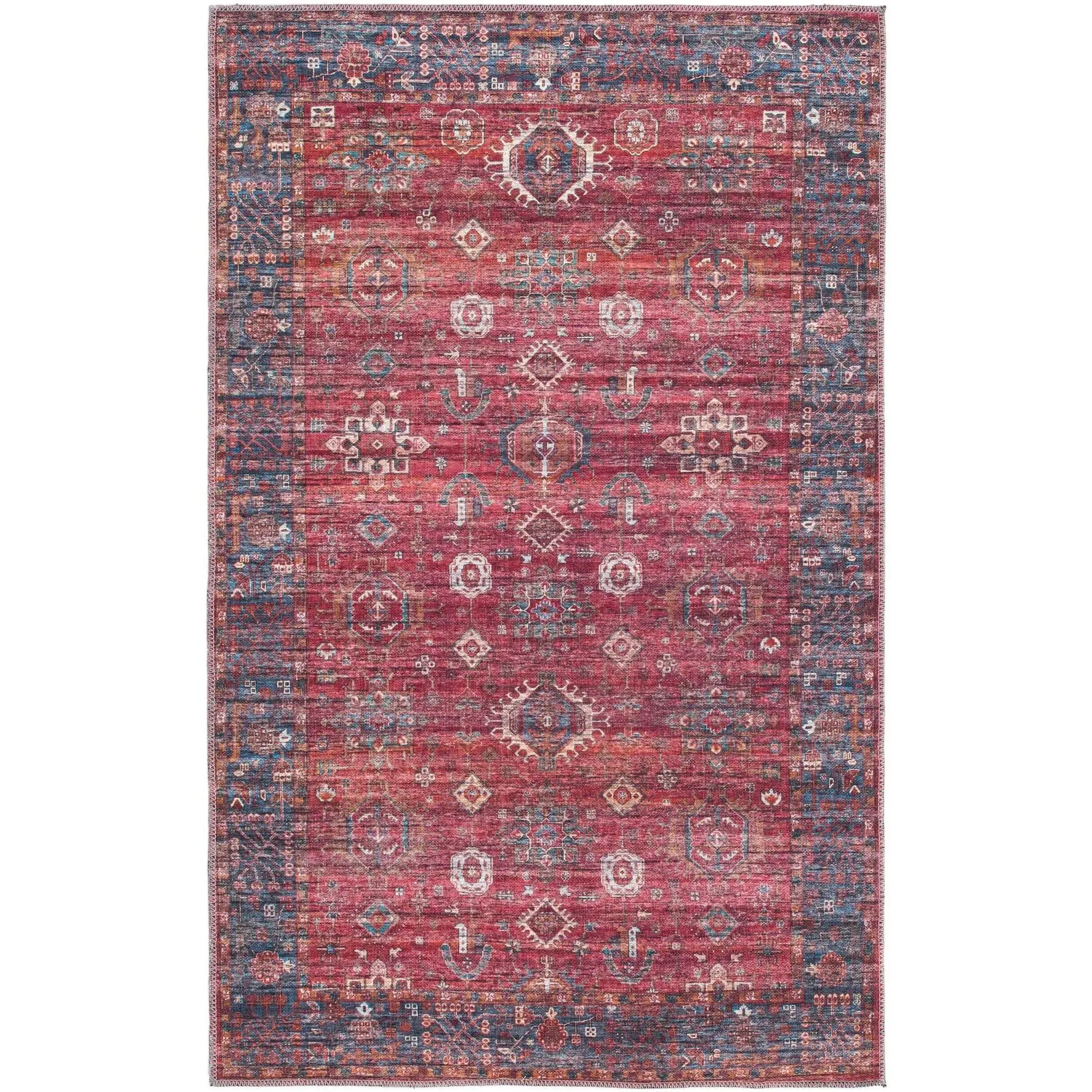 Antique Red 4'  x  6'