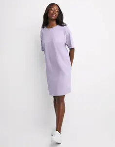 Hanes Essentials Women's T-Shirt Dress, Cotton