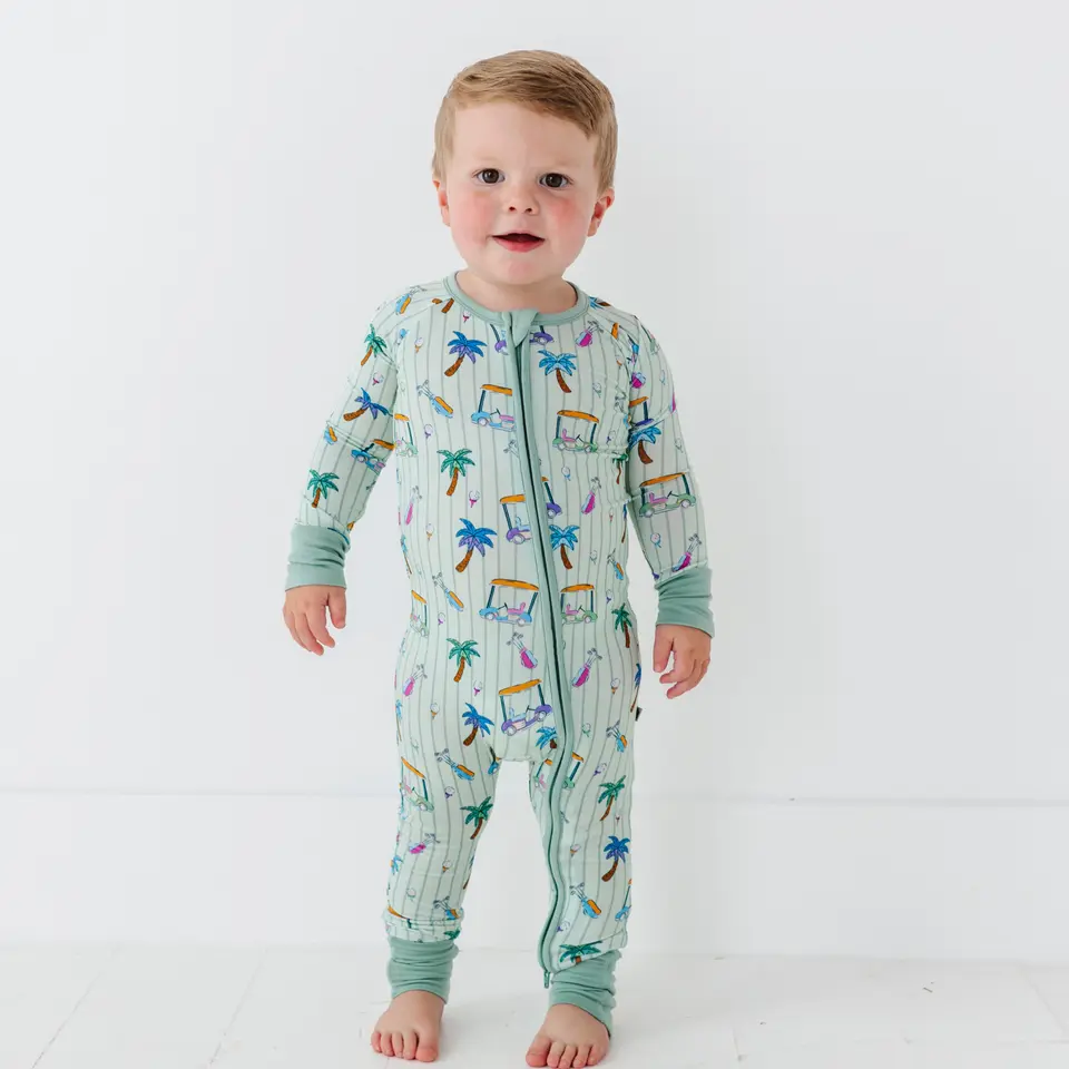 Newborn Convertible Footies for Baby Boy and Girl (Newborn - 2 Years) One-piece Soft Christmas Holiday Romper for Family Matching | Xmas Gift Onesies